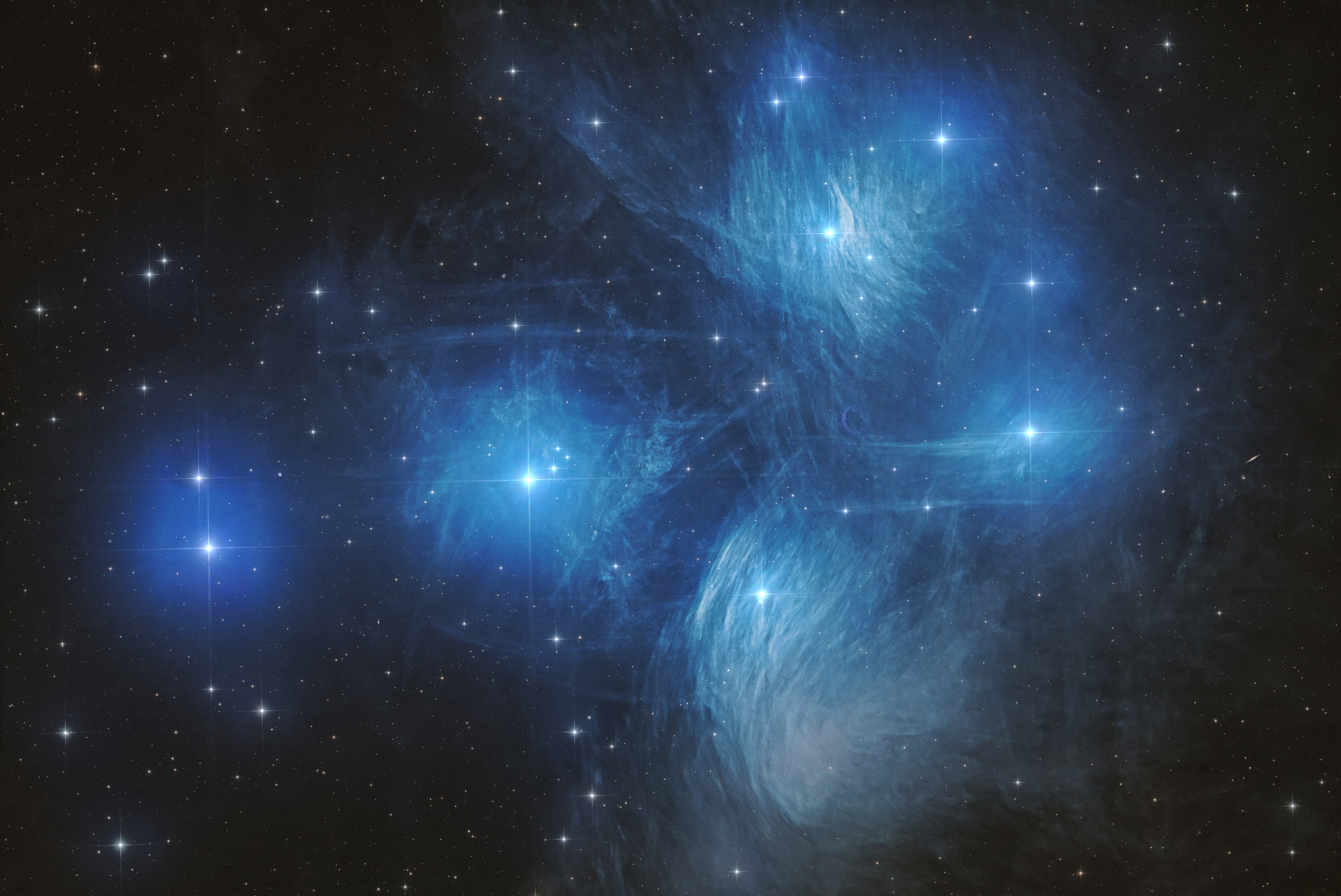 M45 Pléiades Subaru Haute résolution