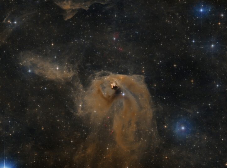 NGC1555 Hind nebula
