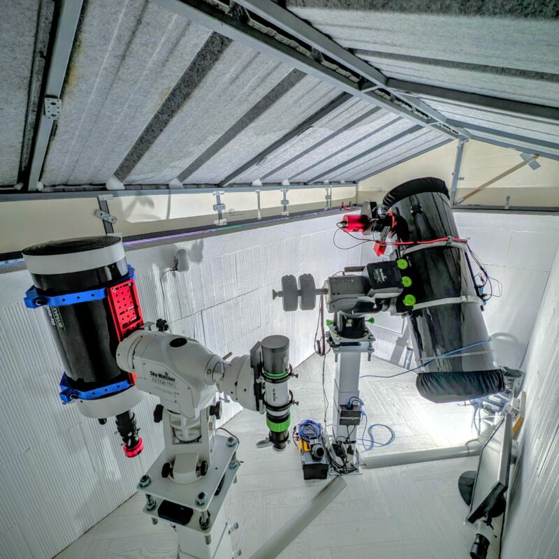 Observatory Observatoire Roll of roof astrophotography astrophotographie Doffin