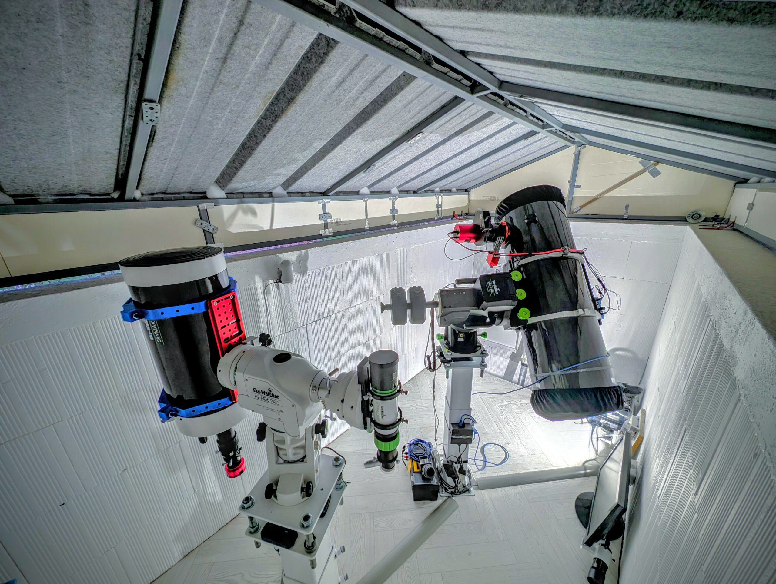 Observatory Observatoire Roll of roof astrophotography astrophotographie Doffin