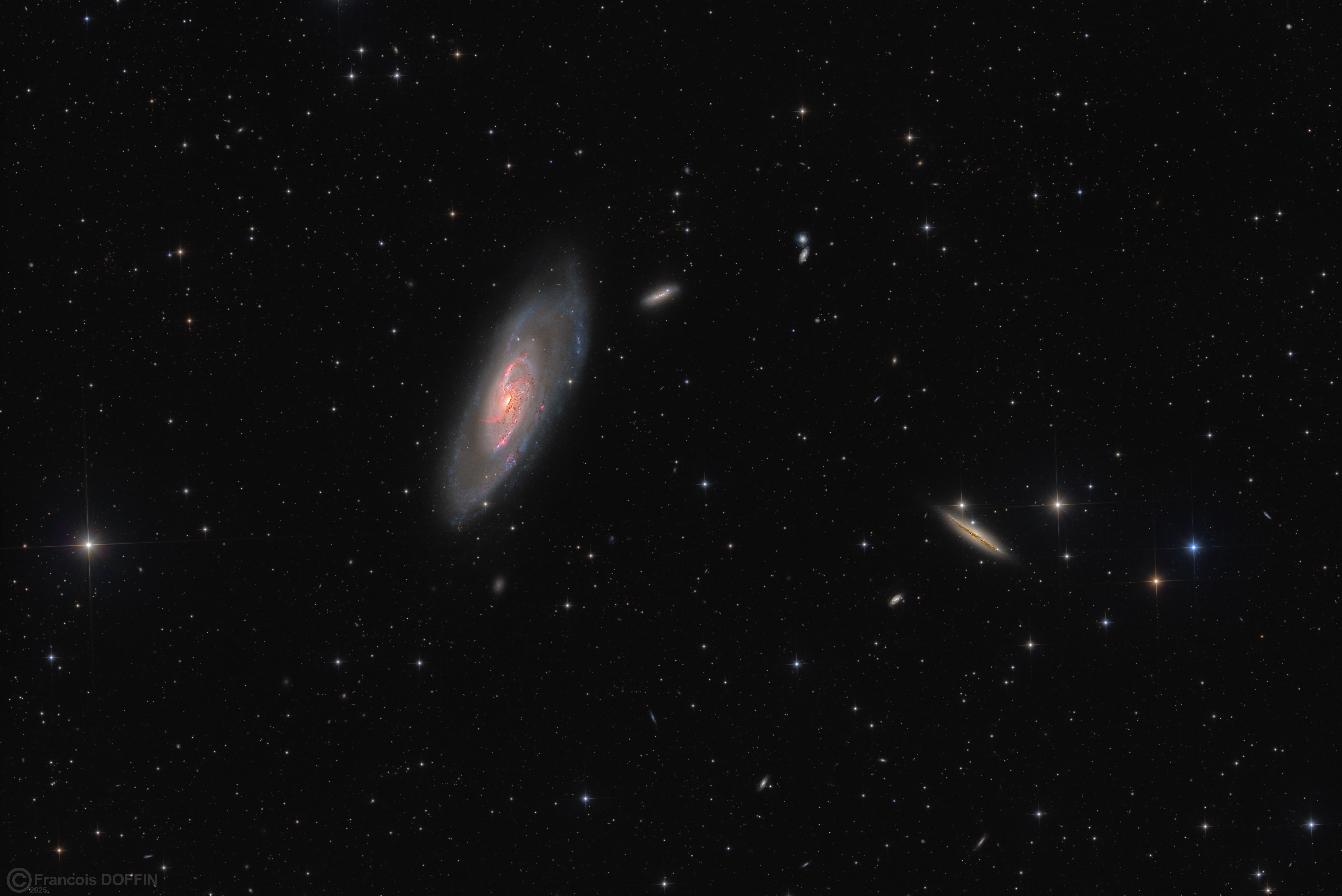 M106 Messier Galaxy Galaxie Sunflower Tournesol Astrophotography