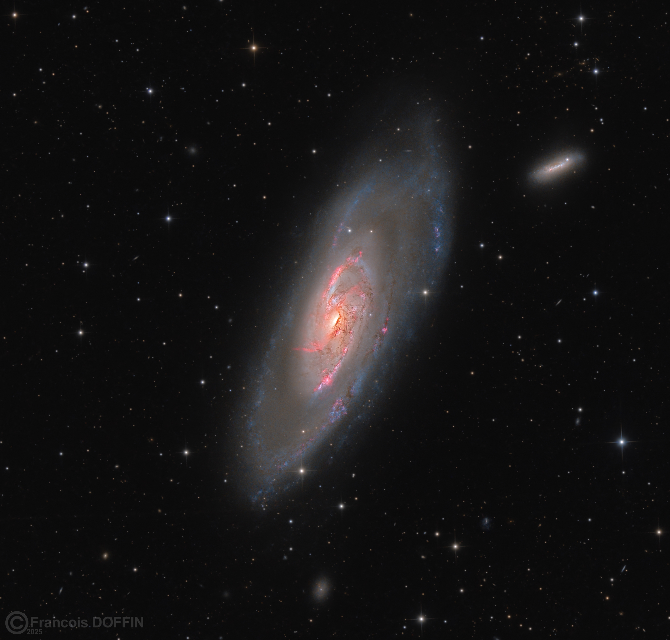 M106 Messier Galaxy Galaxie Astrophotography Astrophotographie