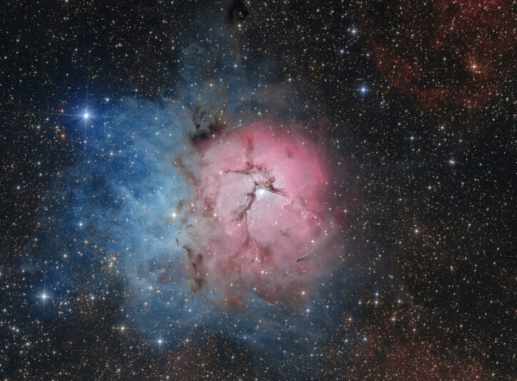 M20 Nebula Nébuleuse Messier Astrophotography Astrophotographie Trifide