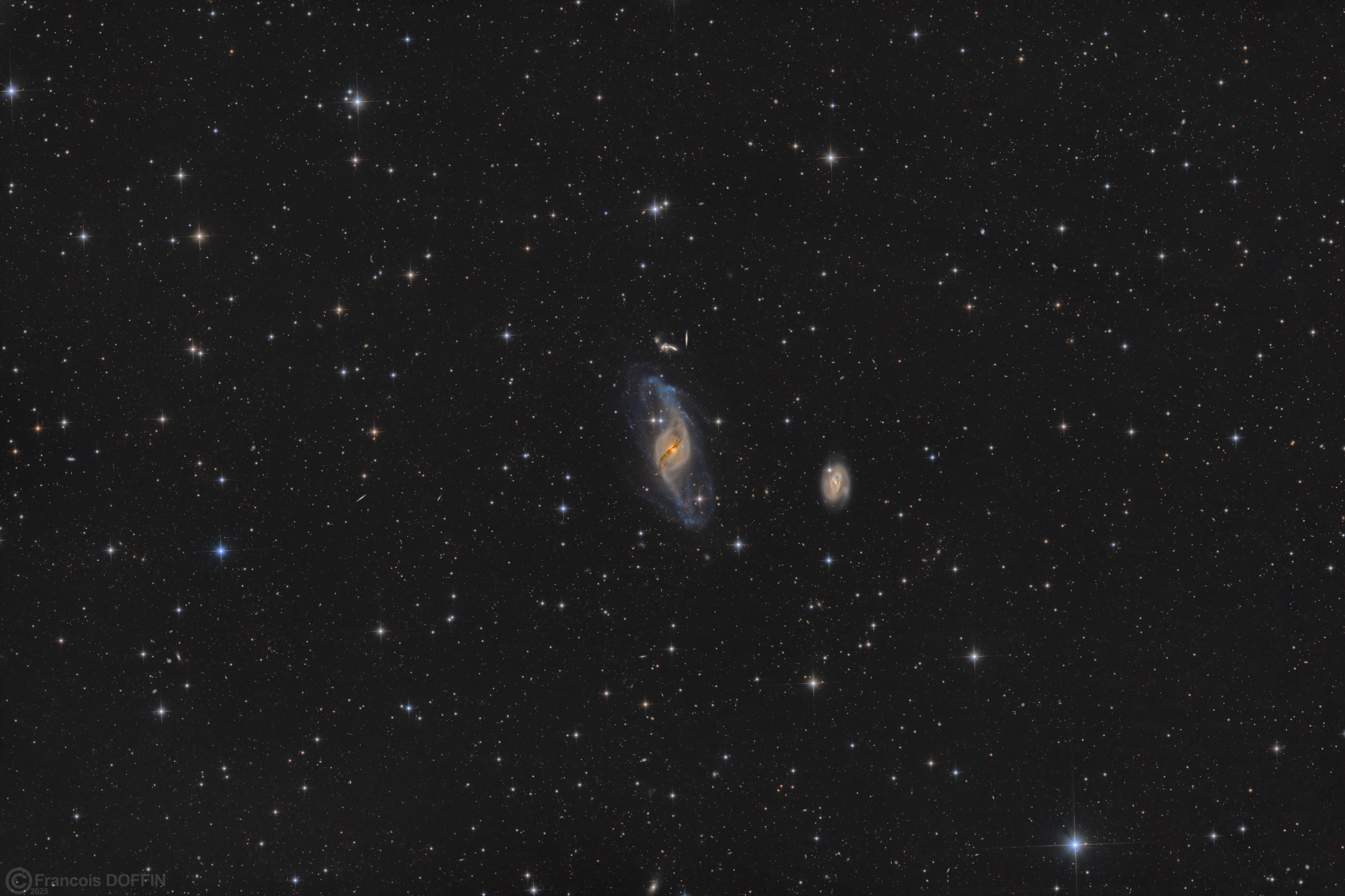 NGC3718 Galaxy Galaxie Spiral Astrophotography