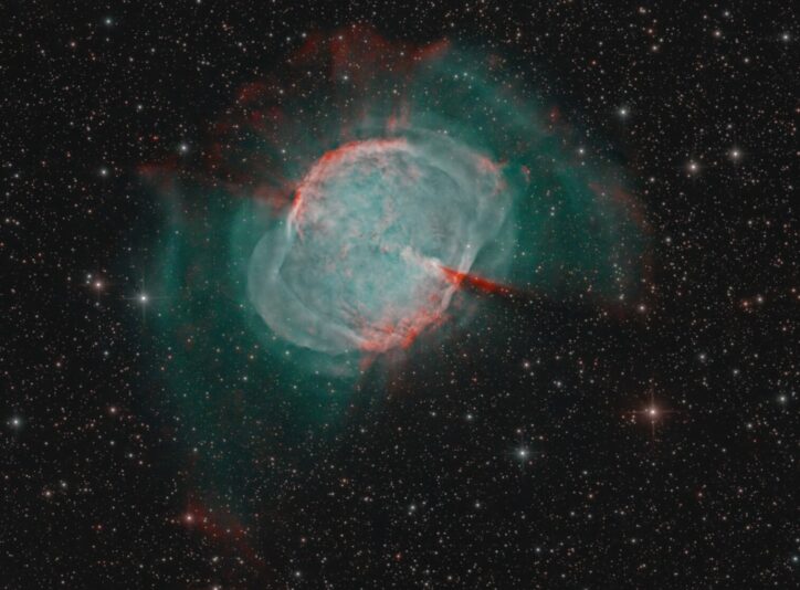 M27 DUMBBELL NEBULA Haltere Messier