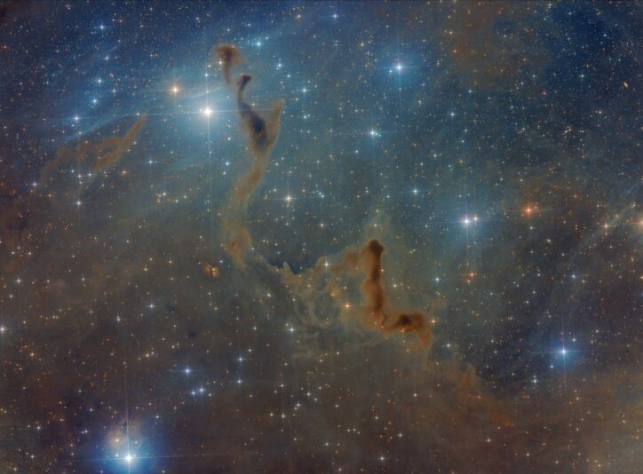 LDN 1358 nébuleuse obscure Cassiopée