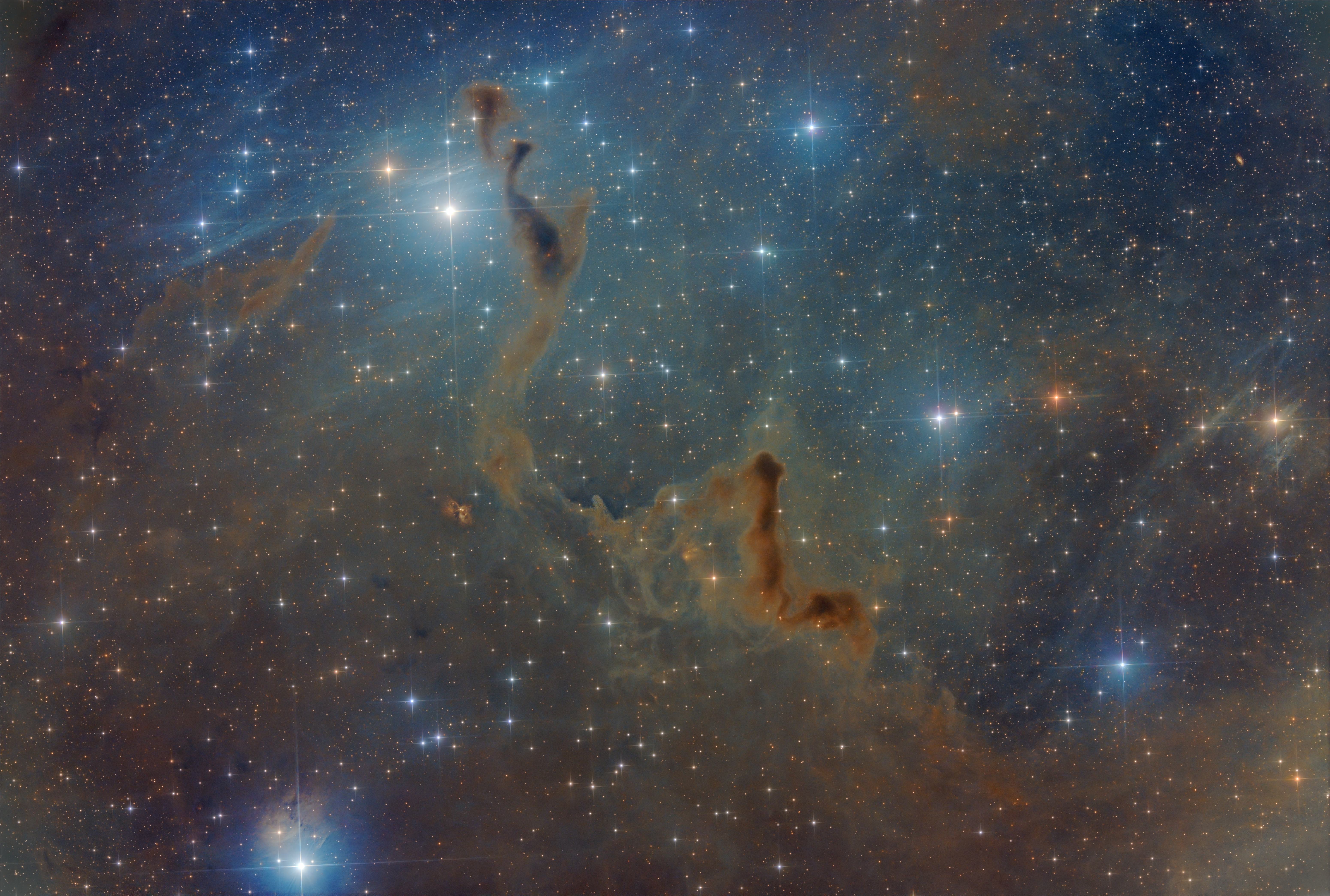 LDN 1358 nébuleuse obscure Cassiopée