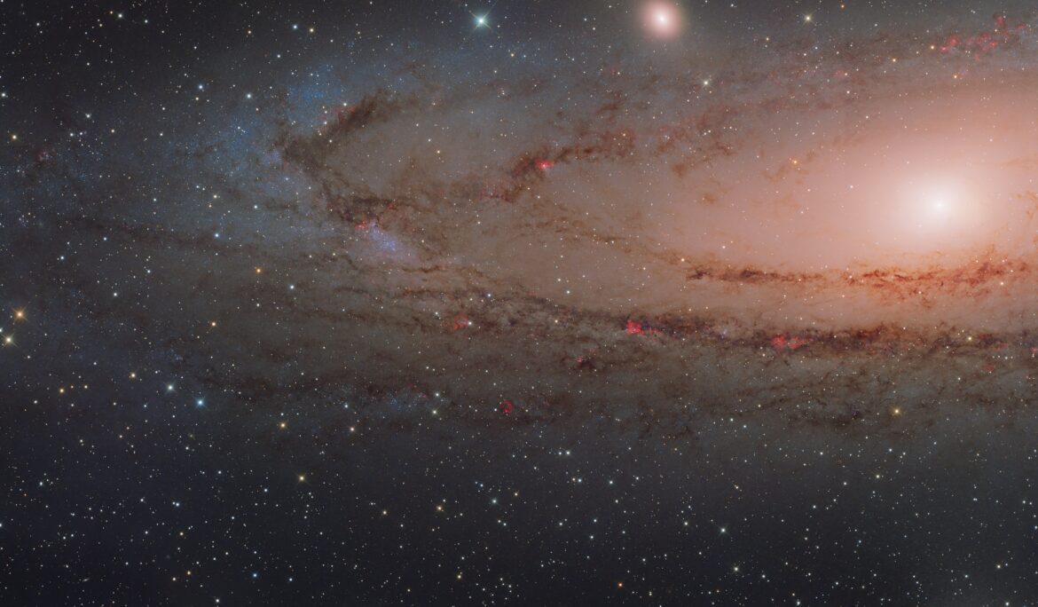 M31 andromeda LeftSide