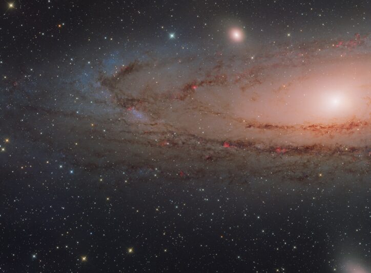 M31 andromeda LeftSide