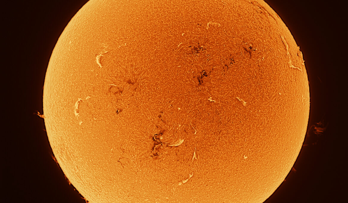 Sun Solar Halpha Acuter 02-08-2026 Color2