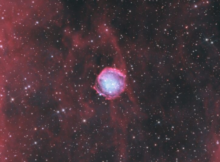 SH2-116 HOO 17h Cygne Nebula