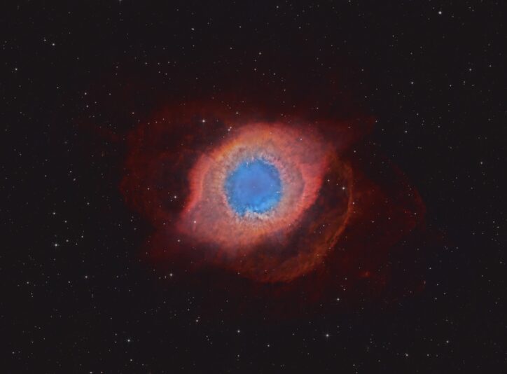 NGC7293 Helix Nebula oeil de dieu ou Sauron
