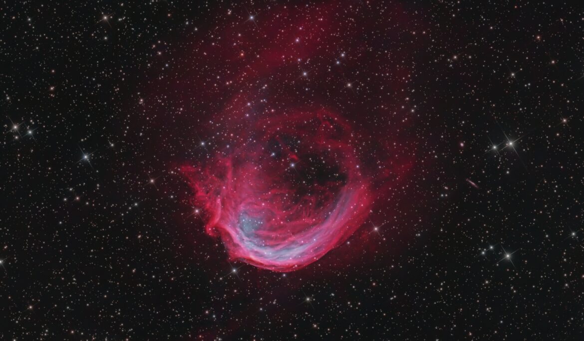 Sh2-188 Firefox shrimb Crevette Nebula